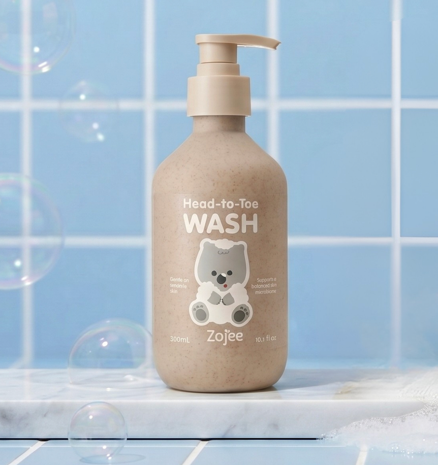 Head-to-Toe Wash for Sensitive Skin and Tangle-Free Hair