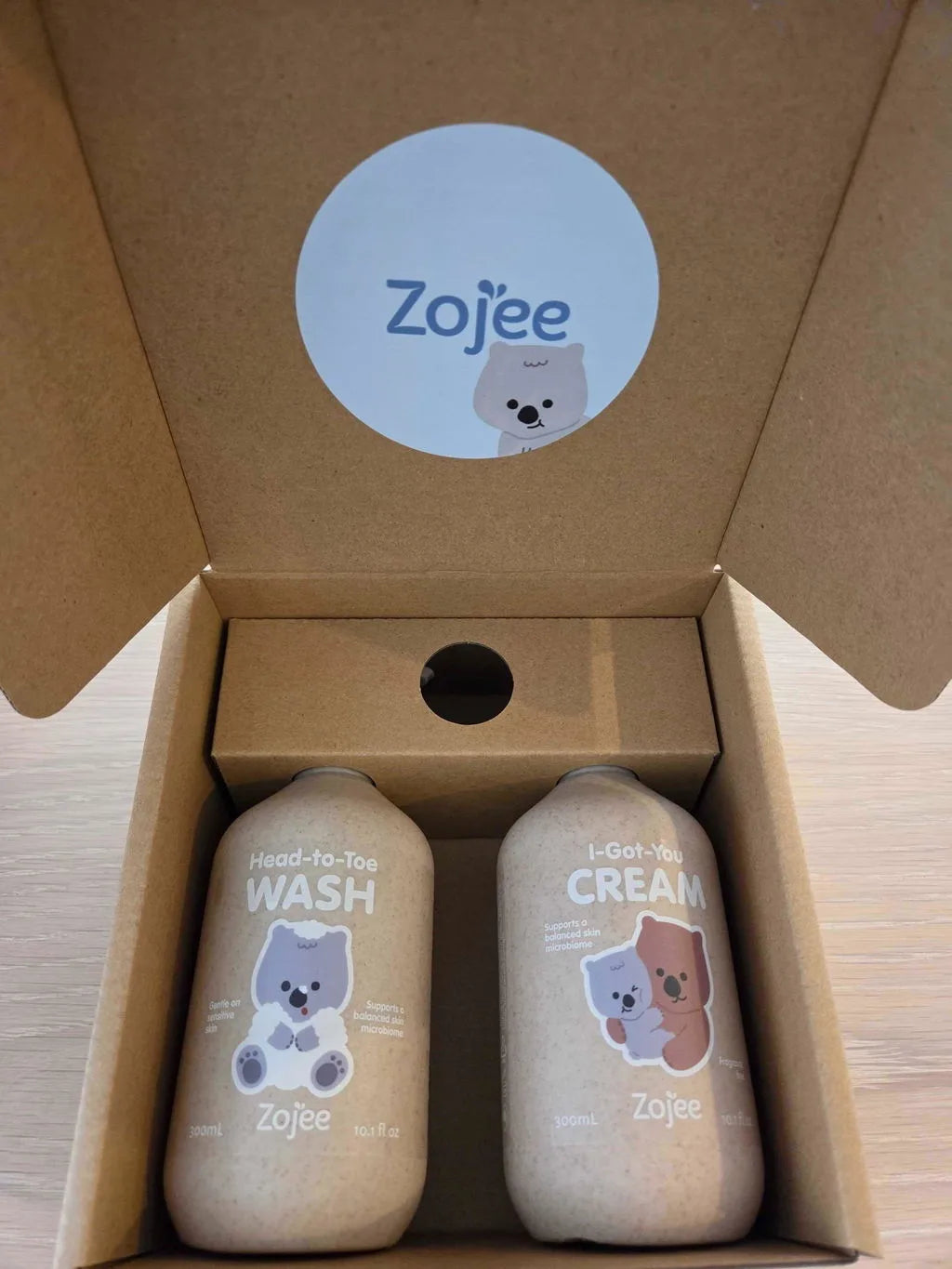 Customer photo of the Signature Care Duo unboxed, shared with a review